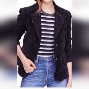 Free People Women's Cuorduroy Blazer Jacket Size XS NWT